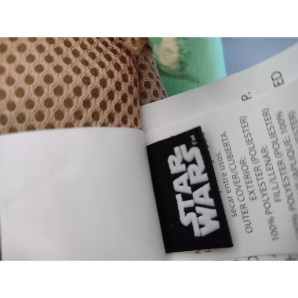 Baby Yoda Bath Scrubby and Bath Towel Set, 100% Polyester Disney Star Wars - Picture 5 of 5